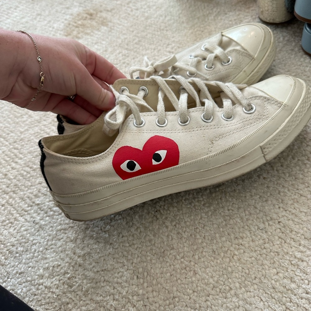 Comme des GARCONS Converse Low Top Cream W9/M7